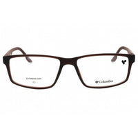Columbia Men's Eyeglasses - Matte Brown Crystal Rectangular Shape Frame | C8044 210 ,