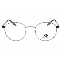 Converse Men's Eyeglasses - Satin Gunmetal Metal Round Full Rim Frame | CV1001 070 ,
