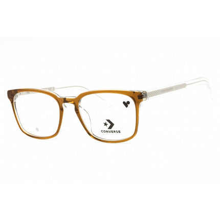 Converse Men's Eyeglasses - Crystal Butterscotch Lamina Square Full Rim | CV5080 211 ,