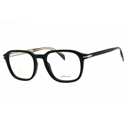David Beckham Men's Eyeglasses - Black Plastic Square Full Rim Frame | DB 1084 0807 00 ,