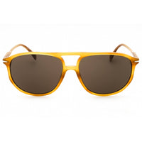 David Beckham Men's Sunglasses - Yellow Horn Plastic Pilot Frame | DB 1159/S 0B4L 70 ,