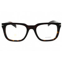David Beckham Men's Eyeglasses - Havana Plastic Square Full Rim | DB 7070 0086 00 ,