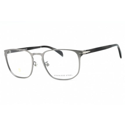 David Beckham Men's Eyeglasses - Rust Grey Horn Metal Square Frame | DB 7073/F 0POH 00 ,