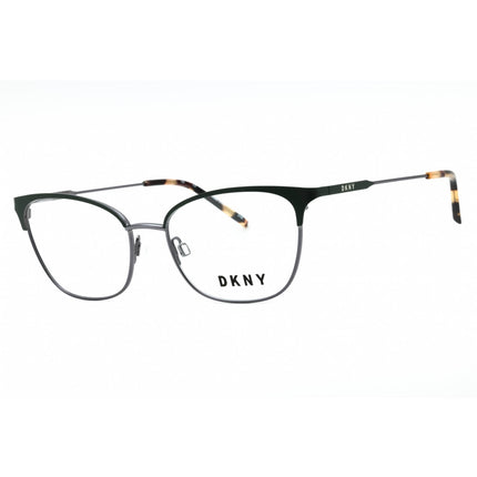Dkny Women's Eyeglasses - Green Cat Eye Full Rim Frame Clear Demo Lens | DK1023 300 ,
