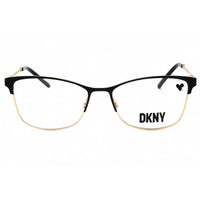 Dkny Women's Eyeglasses - Black/Gold Metal Cat Eye Shape Full Rim Frame | DK1028 001 ,