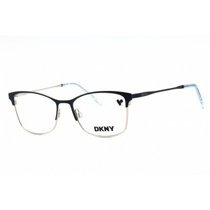 Dkny Women's Eyeglasses - Navy/Silver Metal Cat Eye Shape Full Rim Frame | DK1028 400 ,