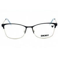 Dkny Women's Eyeglasses - Navy/Silver Metal Cat Eye Shape Full Rim Frame | DK1028 400 ,