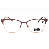 Dkny Women's Eyeglasses - Mauve Metal Rectangular Shape Full Rim Frame | DK3002 608 ,