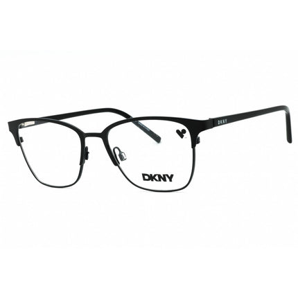 Dkny Women's Eyeglasses - Black Metal Rectangular Shape Full Rim Frame | DK3002 001 ,