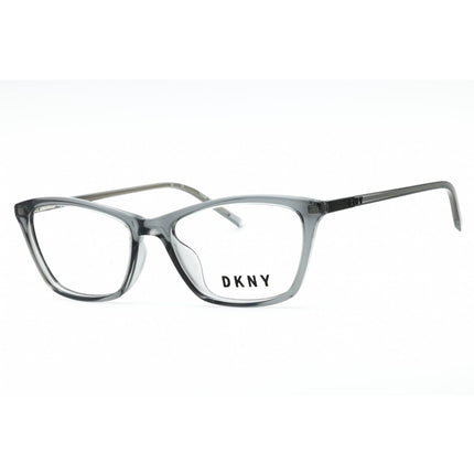 Dkny Women's Eyeglasses - Smoke Crystal Injected Propionate Cat Eye Frame | DK5036 015 ,