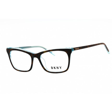 Dkny Women's Eyeglasses - Tortoise/Blue Acetate Cat Eye Full Rim Frame | DK5046 237 ,