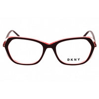 Dkny Women's Eyeglasses - Burgandy/Coral Acetate Cat Eye Full Rim Frame | DK5047 650 ,