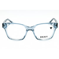 Dkny Women's Eyeglasses - Blue Laminate Acetate Square Full Rim Frame | DK5048 400 ,