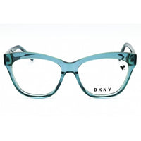 Dkny Women's Eyeglasses - Smoke/Teal Laminate Acetate Square Full Rim | DK5049 430 ,