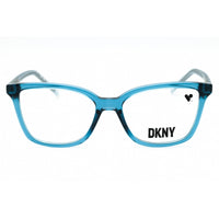 Dkny Women's Eyeglasses - Crystal Blue Injected Propionate Square Frame | DK5051 430 ,