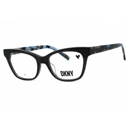 Dkny Women's Eyeglasses - Crystal Carbon Acetate Cat Eye Full Rim Frame | DK5053 018 ,