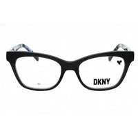 Dkny Women's Eyeglasses - Crystal Carbon Acetate Cat Eye Full Rim Frame | DK5053 018 ,