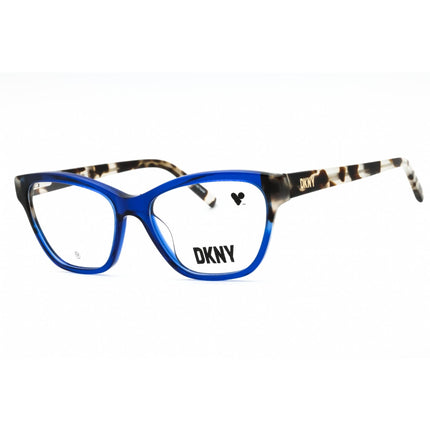 Dkny Women's Eyeglasses - Cobalt/Bone Tortoise Acetate Cat Eye Full Rim | DK5057 425 ,