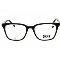 Dkny Women's Eyeglasses - Black/Citron Laminate Acetate Square Full Rim | DK5060 001 ,