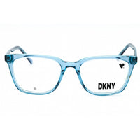Dkny Women's Eyeglasses - Blue Laminate Acetate Square Full Rim Frame | DK5060 400 ,