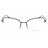 Dkny Women's Eyeglasses - Black Cat Eye Half Rim Frame Clear Demo Lens | DO1004 001 ,