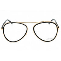 Dkny Women's Eyeglasses - Black Crystal Metal Aviator Full Rim Frame | DO5006 002 ,