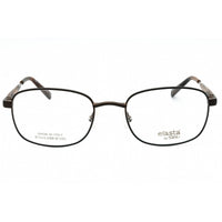 Elasta Men's Eyeglasses - Brown Metal Rectangular Shape Full Rim Frame | 7221 009Q 00 ,