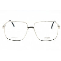 Elasta Men's Eyeglasses - Grey Silver Metal Aviator Shape Full Rim Frame | E 3055 L32 ,