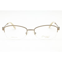 Emozioni Women's Eyeglasses - Peach Pink Metal Oval Half Rim Frame | EM 4375/N 06F3 00 ,