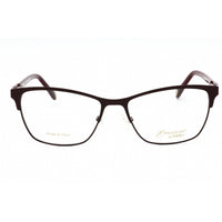 Emozioni Women's Eyeglasses - Burgundy Metal Cat Eye Full Rim Frame | EM 4392 0LHF 00 ,