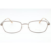 Emozioni Women's Eyeglasses - Peach Pink Metal Rectangular Full Rim | EM 4404 06F3 00 ,