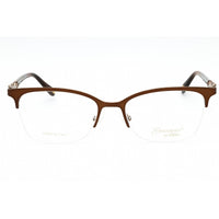 Emozioni Women's Eyeglasses - Matte Brown Metal Rectangular Frame | EM 4412 0YZ4 00 ,