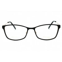 Emozioni Women's Eyeglasses - Black Gold Metal Cat Eye Full Rim | EM 4416 02M2 00 ,