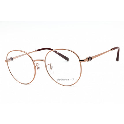Emporio Armani Women's Eyeglasses - Rose Gold Metal Round Full Rim | 0EA1127D 3011 ,