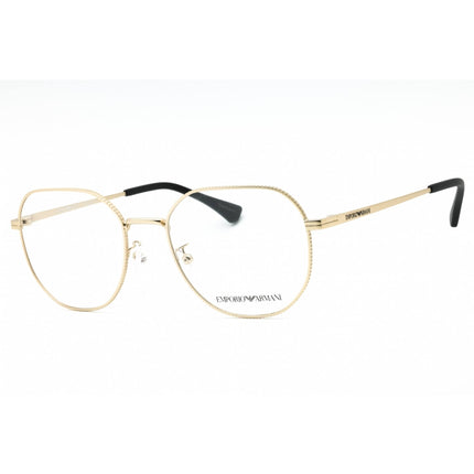 Emporio Armani Men's Eyeglasses - Matte Pale Gold Metal Full Rim Frame | 0EA1154D 3002 ,