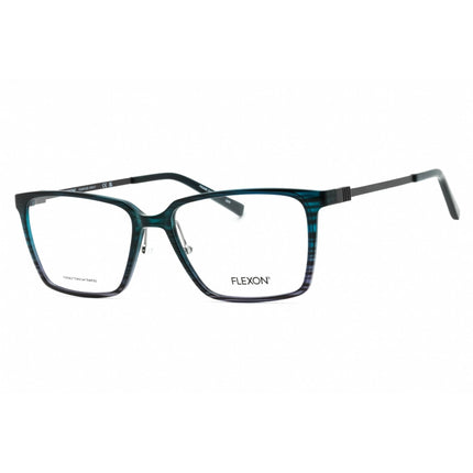 Flexon Men's Eyeglasses - Teal/Grey Gradient Rectangular Frame | FLEXON EP8010 320 ,