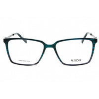 Flexon Men's Eyeglasses - Teal/Grey Gradient Rectangular Frame | FLEXON EP8010 320 ,