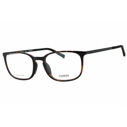 Flexon Men's Eyeglasses - Shiny Dark Tortoise Rectangular Frame | FLEXON EP8012 240 ,