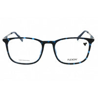 Flexon Men's Eyeglasses - Navy Tortoise Square Full Rim Frame | FLEXON EP8017 462 ,