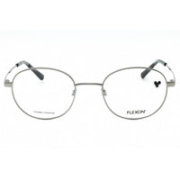 Flexon Men's Eyeglasses - Gunmetal Metal Round Shape Full Rim Frame | FLEXON H6059 072 ,