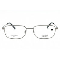 Flexon Men's Eyeglasses - Matte Gunmetal Titanium Rectangular Frame | FLEXON H6068 070 ,