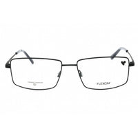 Flexon Men's Eyeglasses - Matte Black Titanium Rectangular Frame | FLEXON H6069 002 ,