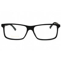 Gucci Men's Eyeglasses - Black Acetate Rectangular Shape Full Rim Frame | GG0424O 005 ,
