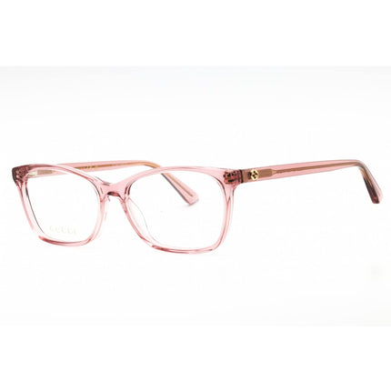 Gucci Women's Eyeglasses - Nude Acetate Cat Eye Shape Full Rim Frame | GG0613O 007 ,