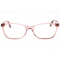 Gucci Women's Eyeglasses - Nude Acetate Cat Eye Shape Full Rim Frame | GG0613O 007 ,