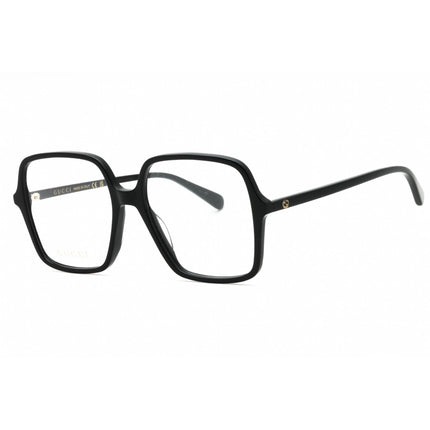 Gucci Women's Eyeglasses - Black Acetate Square Shape Full Rim Frame | GG1003O 001 ,