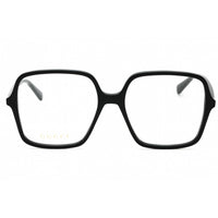 Gucci Women's Eyeglasses - Black Acetate Square Shape Full Rim Frame | GG1003O 001 ,