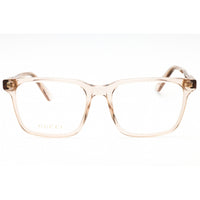 Gucci Men's Eyeglasses - Brown Acetate Square Shape Frame Clear Lens | GG1120O 008 ,