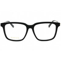 Gucci Men's Eyeglasses - Black Acetate Square Shape Full Rim Frame | GG1293OA 001 ,
