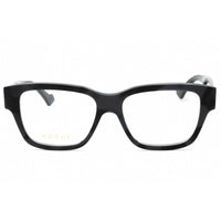 Gucci Men's Eyeglasses - Grey Acetate Square Full Rim Frame Clear Lens | GG1428O 009 ,